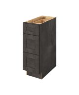 Cooper - 12" Three Drawer Base in Slate 3-CSL-DB12