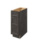 Monaco - 12" Three Drawer Base in Slate 3-MSL-DB12