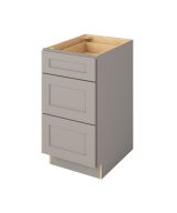 Cooper - 18" Three Drawer Base in Grey 3-CGR-DB18