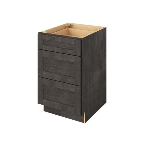 Cooper - 21" Three Drawer Base in Slate 3-CSL-DB21