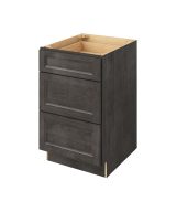 Monaco - 21" Three Drawer Base in Slate 3-MSL-DB21