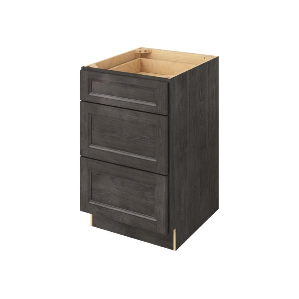 Monaco - 21" Three Drawer Base in Slate 3-MSL-DB21