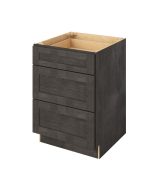 Cooper - 24" Three Drawer Base in Slate 3-CSL-DB24