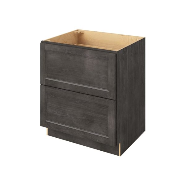 Monaco - 30" Two Drawer Base in Slate 2-MSL-DB30