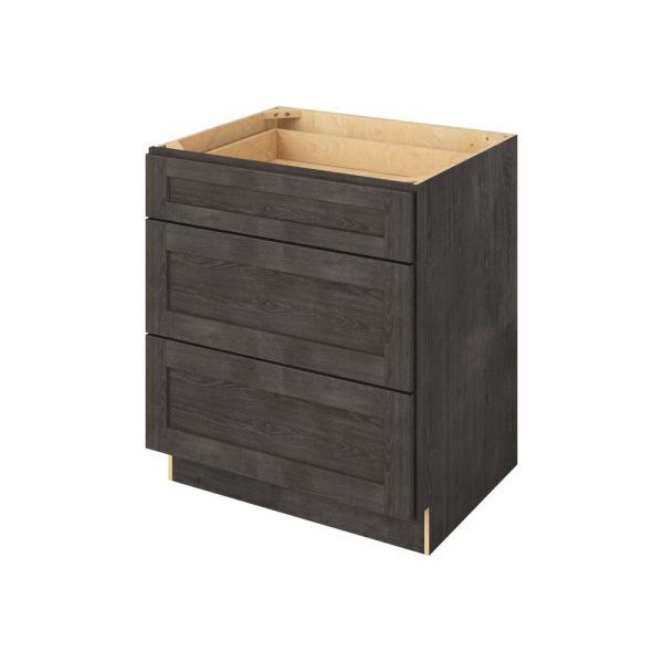 Cooper - 30" Three Drawer Base in Slate 3-CSL-DB30