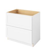 Cooper - 36" Two Drawer Base in White 2-CWH-DB36