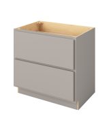 Hudson - 36" Two Drawer Base in Grey 2-HGR-DB36