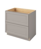 Monaco - 36" Two Drawer Base in Grey 2-MGR-DB36