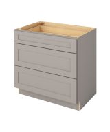 Cooper - 36" Three Drawer Base in Grey 3-CGR-DB36