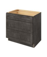 Cooper - 36" Three Drawer Base in Slate 3-CSL-DB36