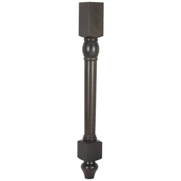 Cooper, Hudson, Monaco - 3-1/2" W x 34-1/2" H x 3-1/2" D Decorative Leg - in Slate SL-DECOLEG