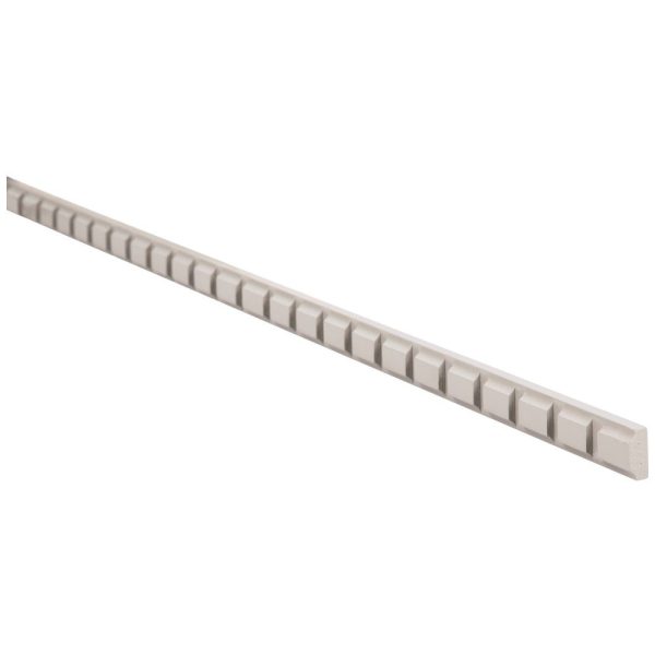 Cooper, Hudson, Monaco - 11/16" W x 96" L x 5/16" T Dentil Moulding - in Grey PGRY-DM8