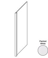 Cooper, Hudson, Monaco - 3" W x 34-1/2" H x 24" D Dishwasher End Panel - in White PWH-DWEP3