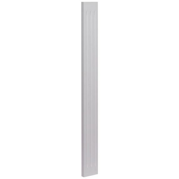 Cooper, Hudson, Monaco - 3" W x 30" H x 3/4" T Fluted Filler - in White PWH-FF330