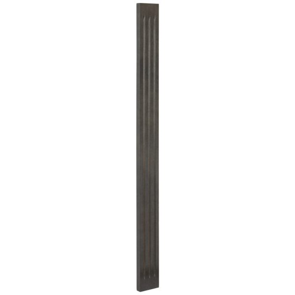 Cooper, Hudson, Monaco - 3" W x 36" H x 3/4" T Fluted Filler - in Slate SL-FF336