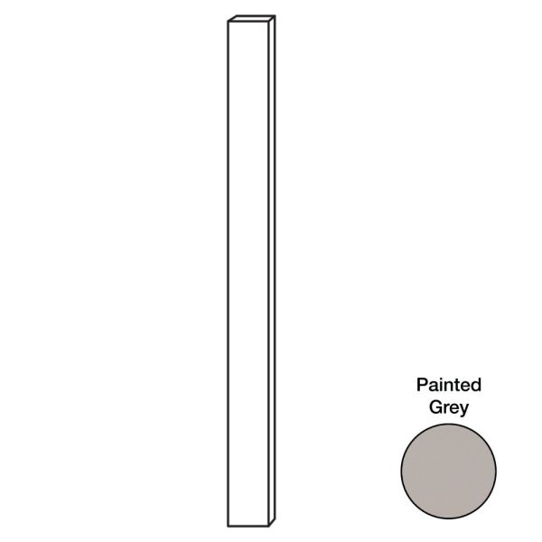 Cooper, Hudson, Monaco - 2-1/2" W x 35-1/2" H x 3/4" T Filler Overlay - in Grey PGRY-FO336