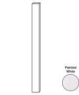 Cooper, Hudson, Monaco - 2-1/2" W x 35-1/2" H x 3/4" T Filler Overlay - in White PWH-FO336