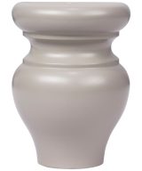 Cooper, Hudson, Monaco - 3-1/4" W x 4-1/2" H x 1-5/8" D Half Bun - split vertically - in Grey PGRY-HBUNFOOT