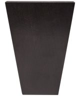 Cooper, Hudson, Monaco - 3-1/4" W x 4-1/2" H x 1-5/8" D Half Tapered Foot - split vertically - in Espresso ESP-HTFOOT