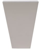 Cooper, Hudson, Monaco - 3-1/4" W x 4-1/2" H x 1-5/8" D Half Tapered Foot - split vertically - in Grey PGRY-HTFOOT