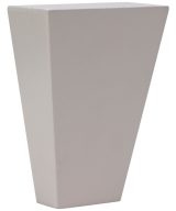 Cooper, Hudson, Monaco - 3-1/4" W x 4-1/2" H x 1-5/8" D Half Tapered Foot - split vertically - in Grey PGRY-HTFOOT