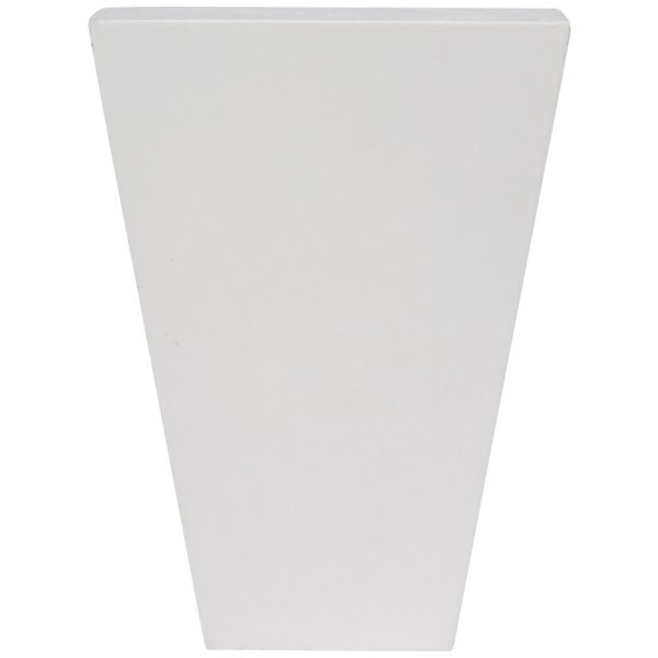 Cooper, Hudson, Monaco - 3-1/4" W x 4-1/2" H x 1-5/8" D Half Tapered Foot - split vertically - in White PWH-HTFOOT