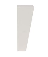 Cooper, Hudson, Monaco - 3-1/4" W x 4-1/2" H x 1-5/8" D Half Tapered Foot - split vertically - in White PWH-HTFOOT