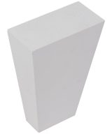 Cooper, Hudson, Monaco - 3-1/4" W x 4-1/2" H x 1-5/8" D Half Tapered Foot - split vertically - in White PWH-HTFOOT