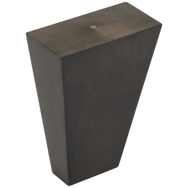 Cooper, Hudson, Monaco - 3-1/4" W x 4-1/2" H x 1-5/8" D Half Tapered Foot - split vertically - in Slate SL-HTFOOT