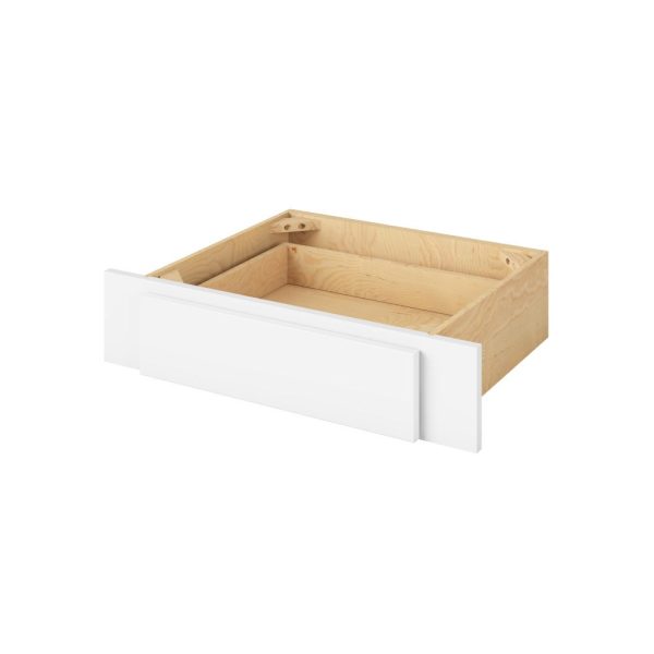 Hudson - 30" Knee Drawer in White HWH-KD30