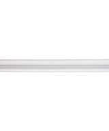 Cooper, Hudson, Monaco - 1-1/2" W x 96" L x 1" T Light Rail Decorative - in White PWH-LRD8