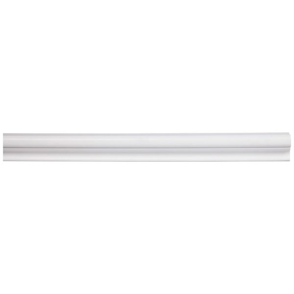 Cooper, Hudson, Monaco - 1-1/2" W x 96" L x 1" T Light Rail Decorative - in White PWH-LRD8