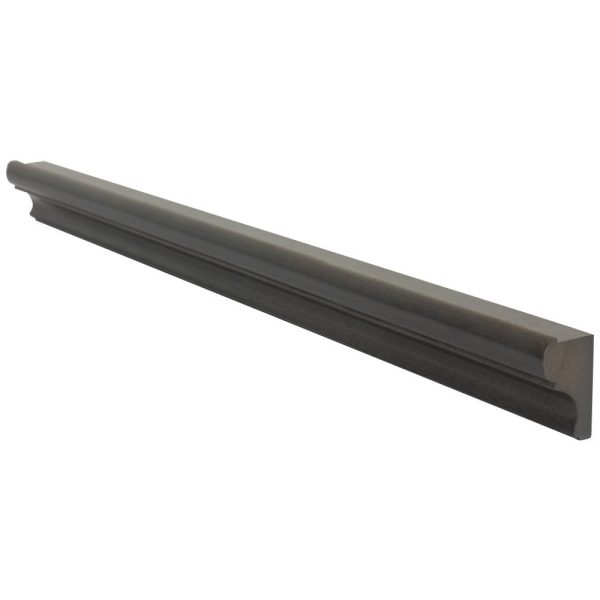 Cooper, Hudson, Monaco - 1-1/2" W x 96" L x 1" T Light Rail Decorative - in Slate SL-LRD8