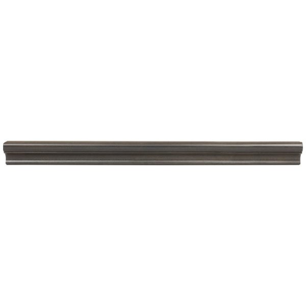 Cooper, Hudson, Monaco - 1-1/2" W x 96" L x 1" T Light Rail Decorative - in Slate SL-LRD8