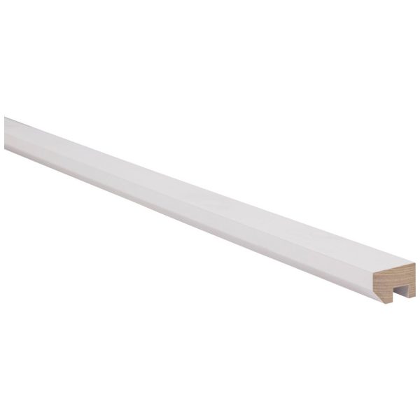 Cooper, Hudson, Monaco - 3/4" W x 96" L x 1-1/4" T Light Rail Standard - in White PWH-LRS8