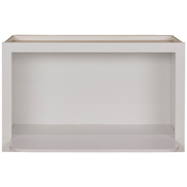 Cooper, Hudson, Monaco - 30" x 18" Microwave Wall Cabinet - in White PWH-MWC3018