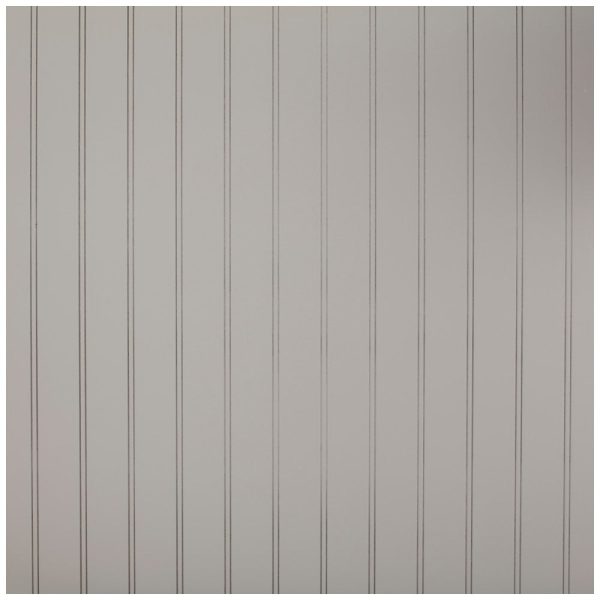 Cooper, Hudson, Monaco - 48" W x 96" L x 1/4" T Beaded Back Panel - Horizontal Grain - in Grey PGRY-PBBH4896