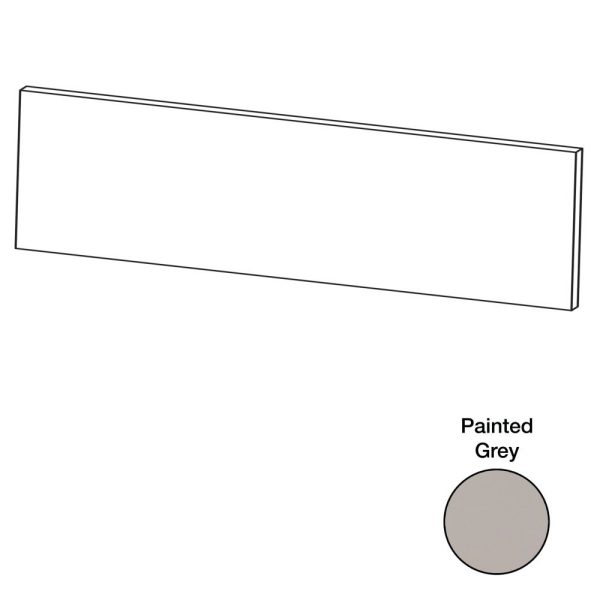 Cooper, Hudson, Monaco - 36" W x 96" L x 1/4" T Back Panel - Horizontal Grain - in Grey PGRY-PH3696