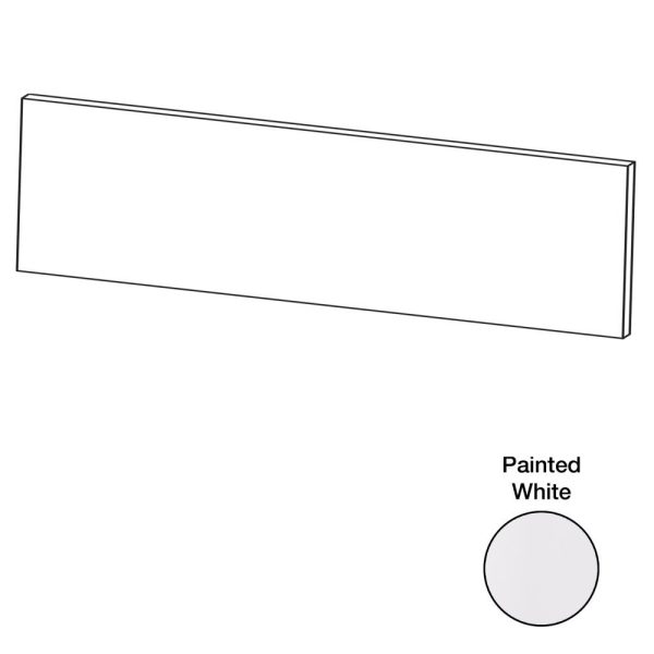 Cooper, Hudson, Monaco - 36" W x 96" L x 1/4" T Back Panel - Horizontal Grain - in White PWH-PH3696