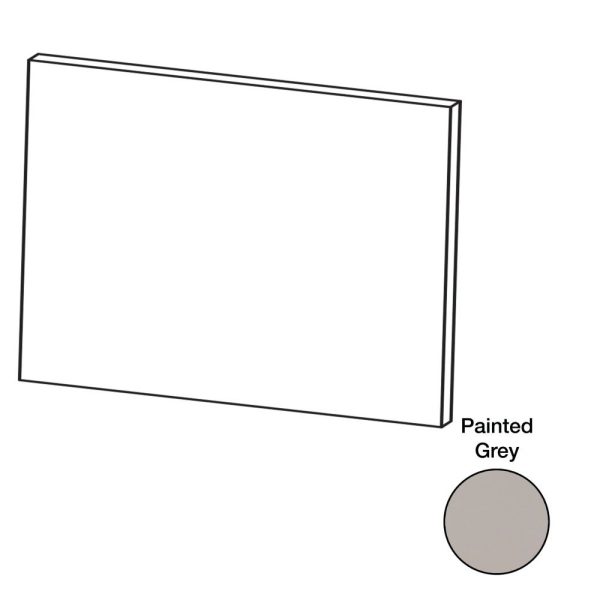 Cooper, Hudson, Monaco - 36" W x 48" L x 1/4" T Back Panel - Vertical Grain - in Grey PGRY-PV3648