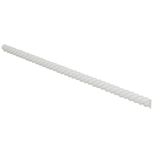 Cooper, Hudson, Monaco - 3/4" W x 96" L x 3/8" T Rope Moulding - in White PWH-RM8