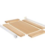 Cooper, Hudson, Monaco - 3" economy roll out tray that installs into a 15" base cabinet in UV Coated ECO-ROT15