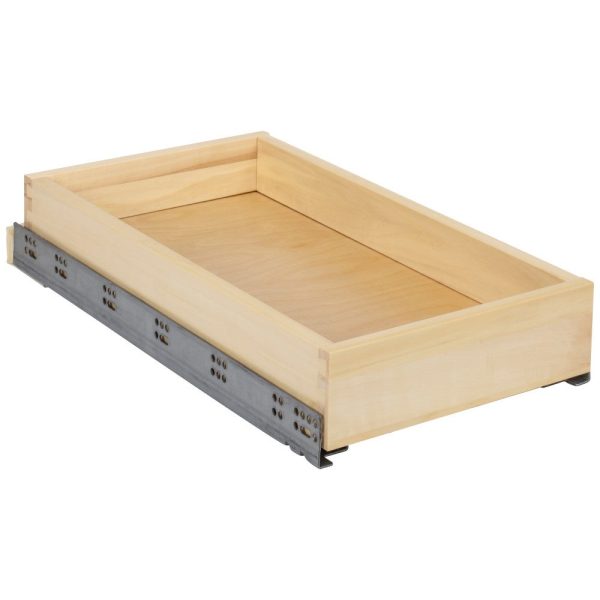 Cooper, Hudson, Monaco - 3" premium roll out tray that installs into a 15" base cabinet in UV Coated MID-ROT15