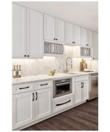 Cooper - 30" Sink Base, 2 Doors-1 False Front in White CWH-SB30