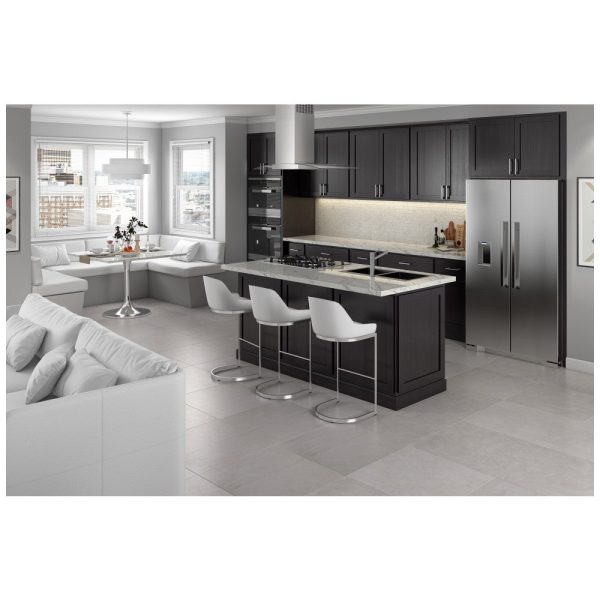 Hudson - 30" Sink Base, 2 Doors-1 False Front in Espresso HES-SB30