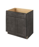 Cooper - 33" Sink Base, 2 Doors-1 False Front in Slate CSL-SB33