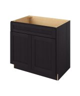 Cooper - 36" Sink Base, 2 Doors-1 False Front in Espresso CES-SB36