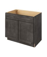 Cooper - 39" Sink Base, 2 Doors-1 False Front in Slate CSL-SB39