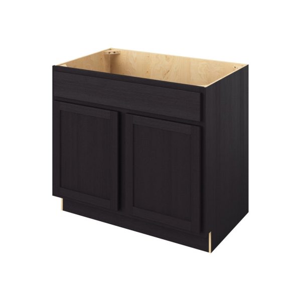 Hudson - 39" Sink Base, 2 Doors-1 False Front in Espresso HES-SB39