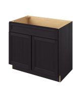 Monaco - 39" Sink Base, 2 Doors-1 False Front in Espresso MES-SB39